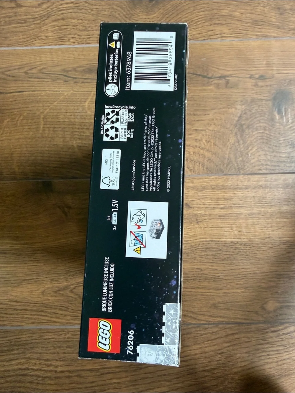 LEGO 76206 Iron Man Buildable Figure - Red, Gold & Blue Accents New